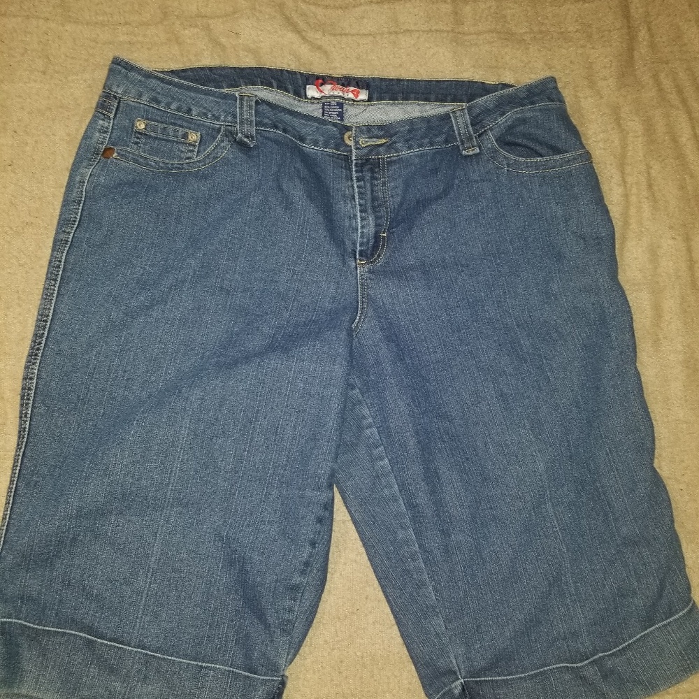 Denim Capris